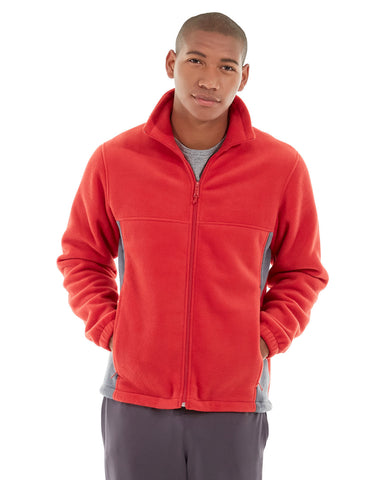 Orion Two-Tone Fitted Jacket-M-Red