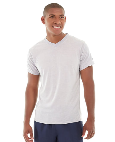 Ryker LumaTech&trade; Tee (V-neck)-M-Gray