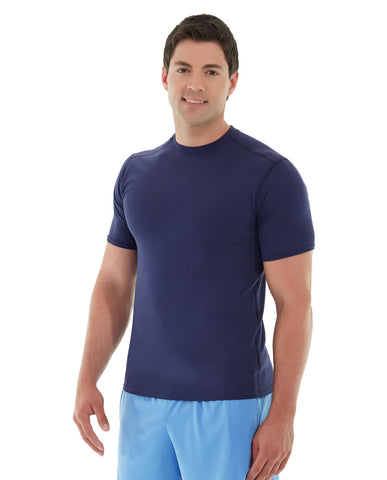 Logan  HeatTec&reg; Tee-S-Blue