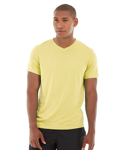 Atomic Endurance Running Tee (V-neck)-L-Yellow