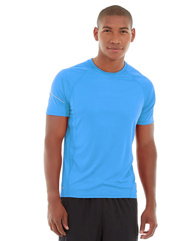 Atomic Endurance Running Tee (Crew-Neck)-L-Blue