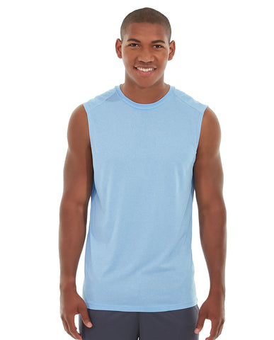 Rocco Gym Tank-L-Blue